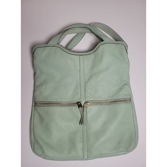 Fossil ZB5462314 Erin Soft Leather Shoulder Tote - Pastel (Green) - Picture 4 of 11